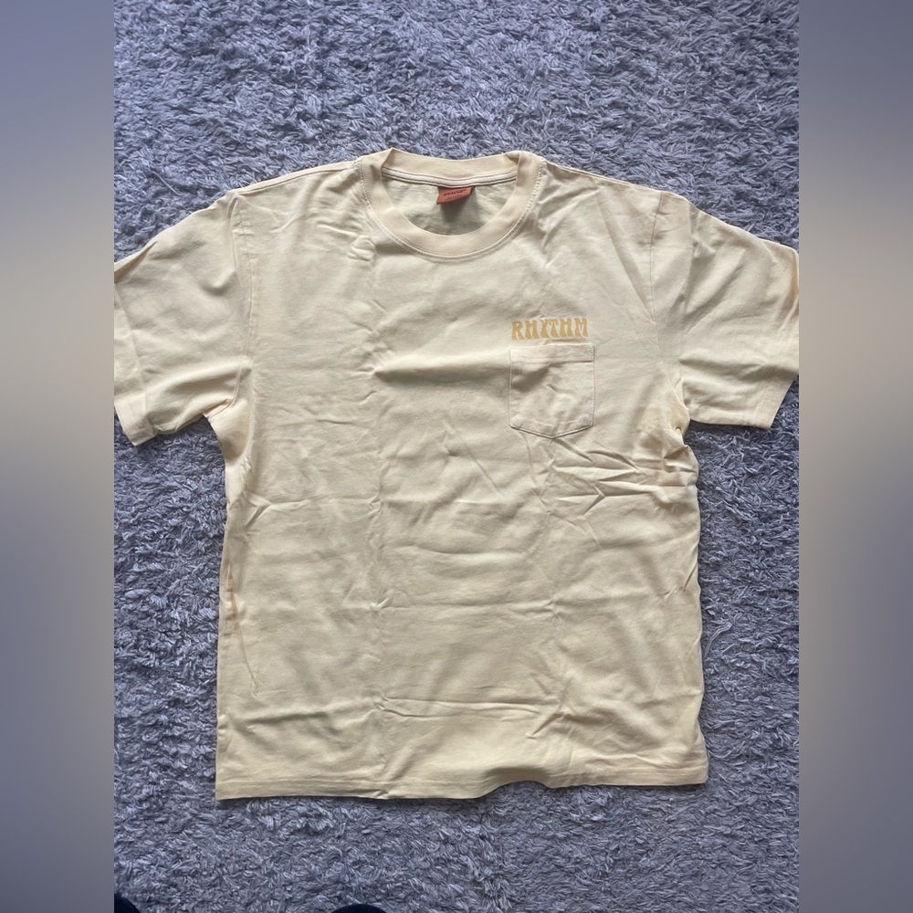 Rhythm men’s tee/ never worn / sz L